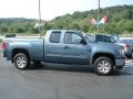 2010 Stealth Gray Metallic GMC Sierra 1500 SLE Extended Cab 4x4  photo #5