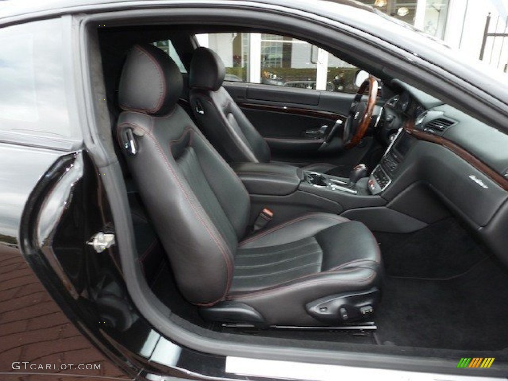 Nero Interior 2009 Maserati GranTurismo Standard GranTurismo Model Photo #68764942