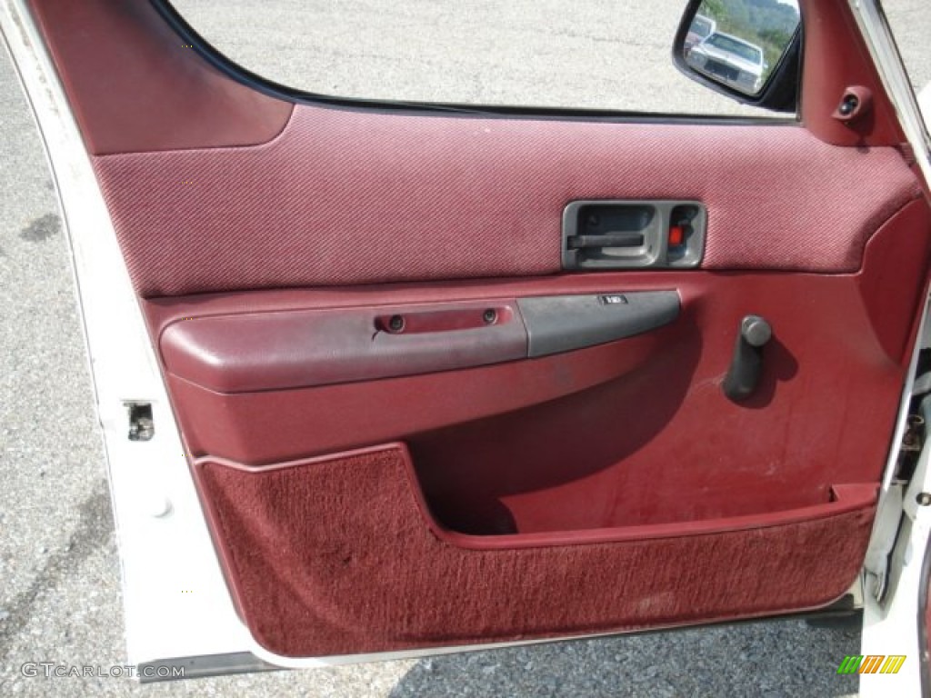 1991 Chevrolet Lumina MPV Red Door Panel Photo #68765131