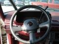 1991 Chevrolet Lumina Red Interior Steering Wheel Photo