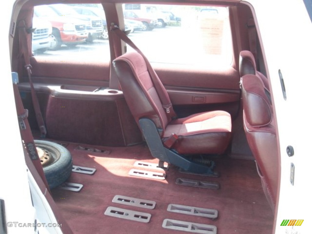 1991 Chevrolet Lumina MPV Rear Seat Photos