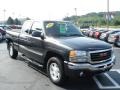 2004 Carbon Metallic GMC Sierra 1500 SLE Extended Cab 4x4  photo #4