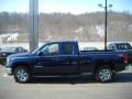 2009 Midnight Blue Metallic GMC Sierra 1500 SLE Extended Cab 4x4  photo #6