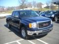 Midnight Blue Metallic - Sierra 1500 SLE Extended Cab 4x4 Photo No. 17