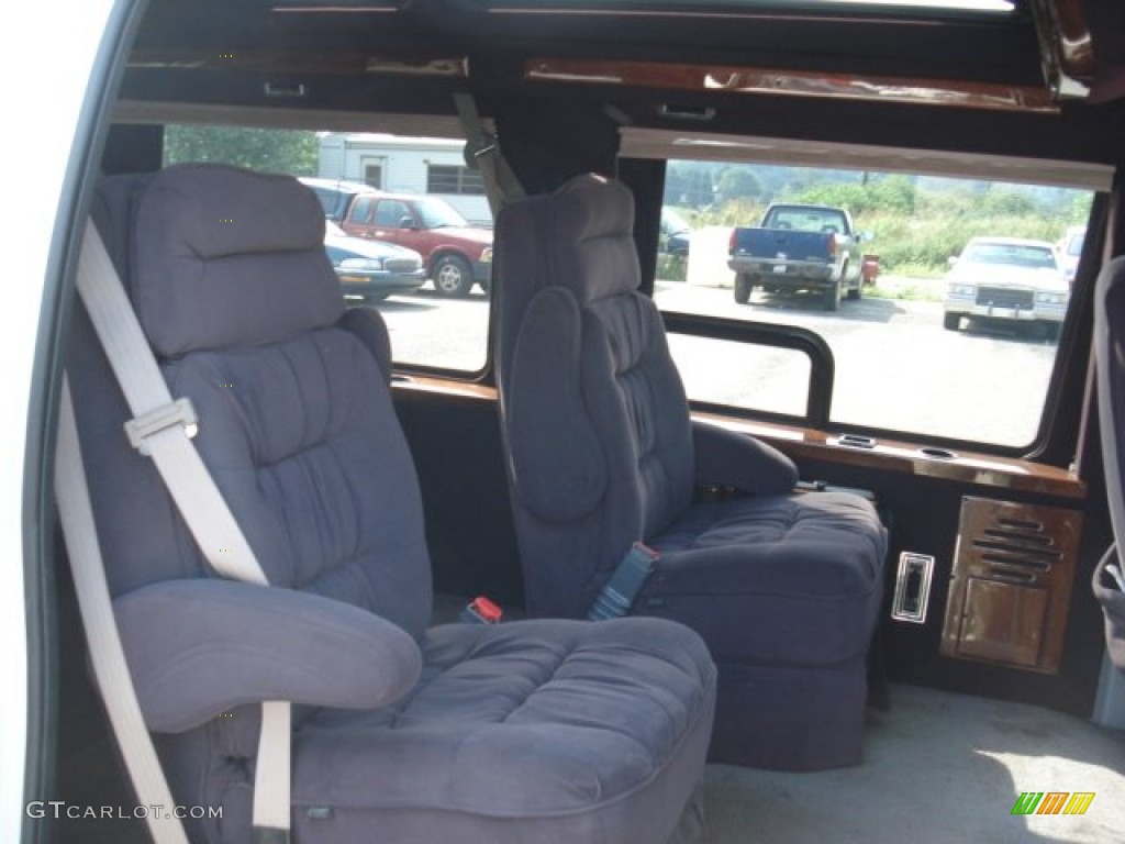 Medium Graphite Interior 1999 Ford E Series Van E150 Passenger Conversion Photo #68765590