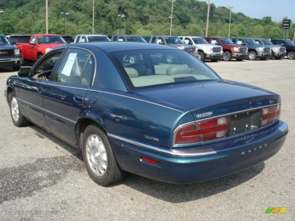Majestic Teal Metallic 1997 Buick Park Avenue Ultra Supercharged Sedan Exterior Photo #68765854
