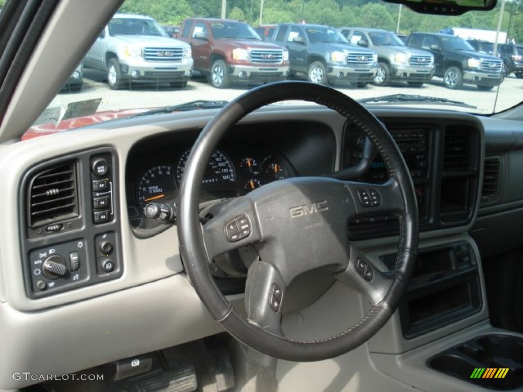 2006 Sierra 1500 SLE Extended Cab 4x4 - Fire Red / Pewter photo #8
