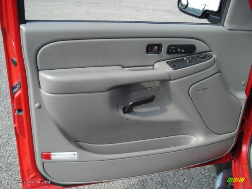 2006 Sierra 1500 SLE Extended Cab 4x4 - Fire Red / Pewter photo #10