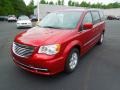 Deep Cherry Red Crystal Pearl 2012 Chrysler Town & Country Touring Exterior