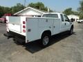 2008 Oxford White Ford F350 Super Duty XL SuperCab 4x4 Utility Truck  photo #3