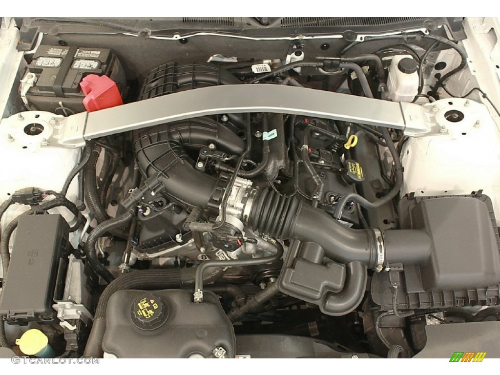 2012 Ford Mustang V6 Convertible 3.7 Liter DOHC 24-Valve Ti-VCT V6 Engine Photo #68768865