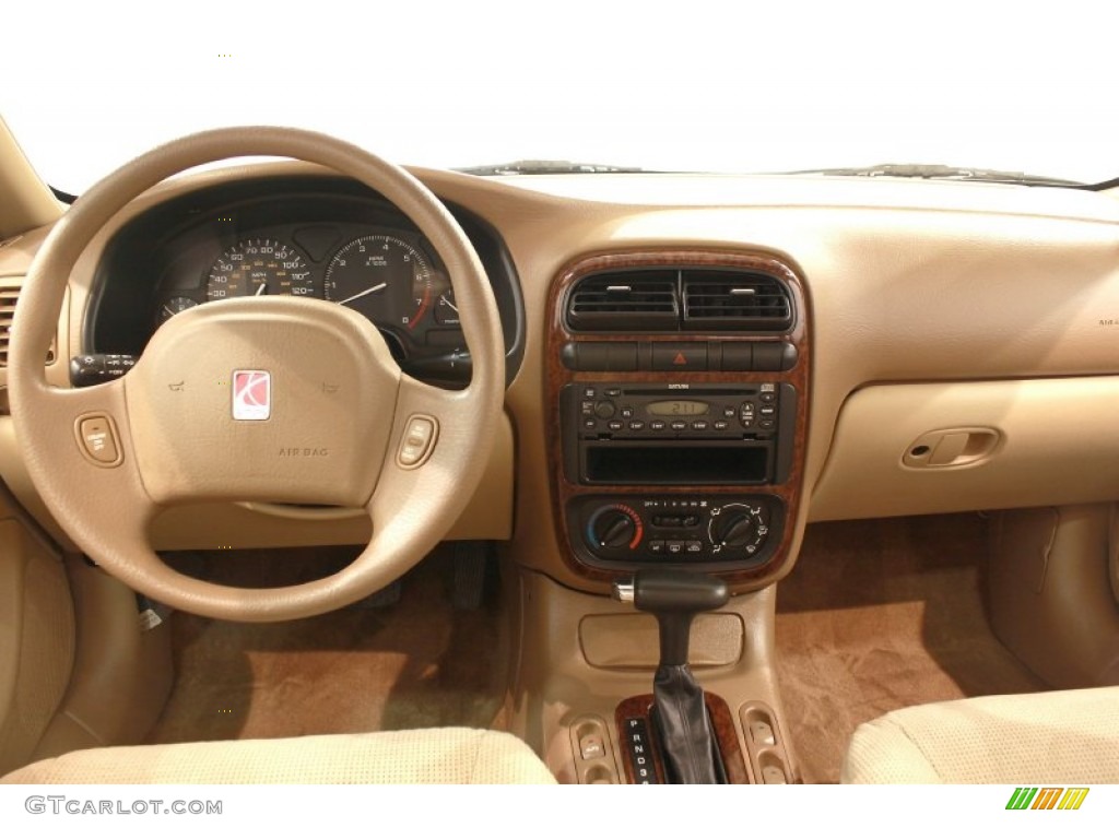 2000 L Series LS1 Sedan - Green / Medium Tan photo #15