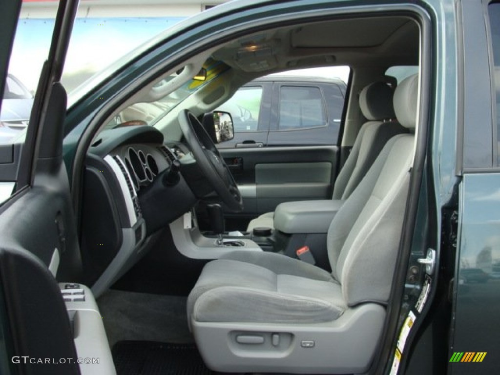 2008 Sequoia SR5 4WD - Timberland Green Mica / Graphite photo #7