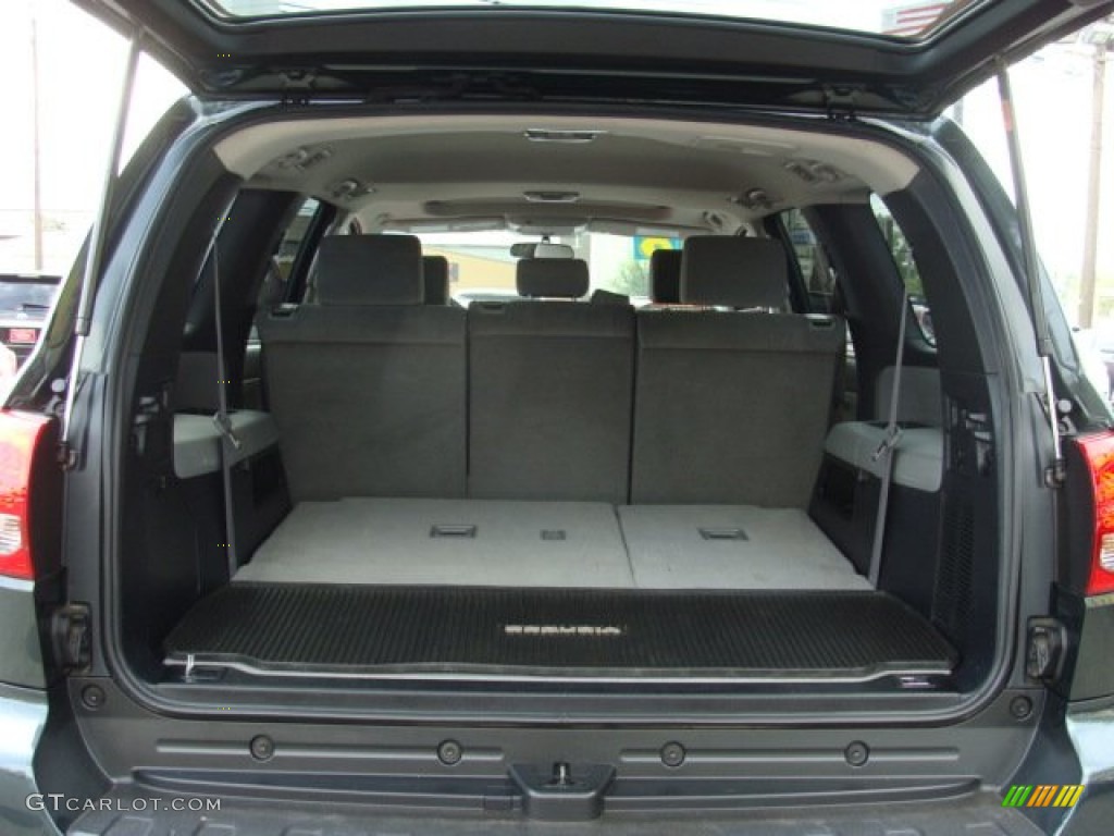 2008 Sequoia SR5 4WD - Timberland Green Mica / Graphite photo #13
