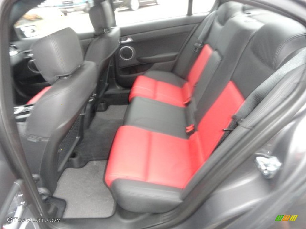 Onyx/Red Interior 2008 Pontiac G8 GT Photo #68769061