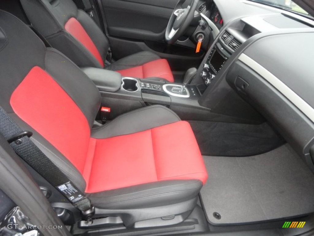 Onyx/Red Interior 2008 Pontiac G8 GT Photo #68769086