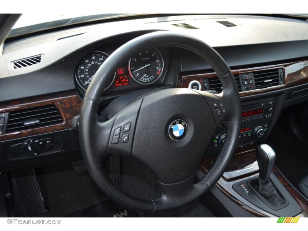 2008 3 Series 328xi Sedan - Titanium Silver Metallic / Black photo #14