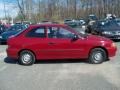 1999 Cherry Red Hyundai Accent L Coupe  photo #2