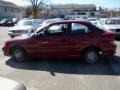 1999 Cherry Red Hyundai Accent L Coupe  photo #6