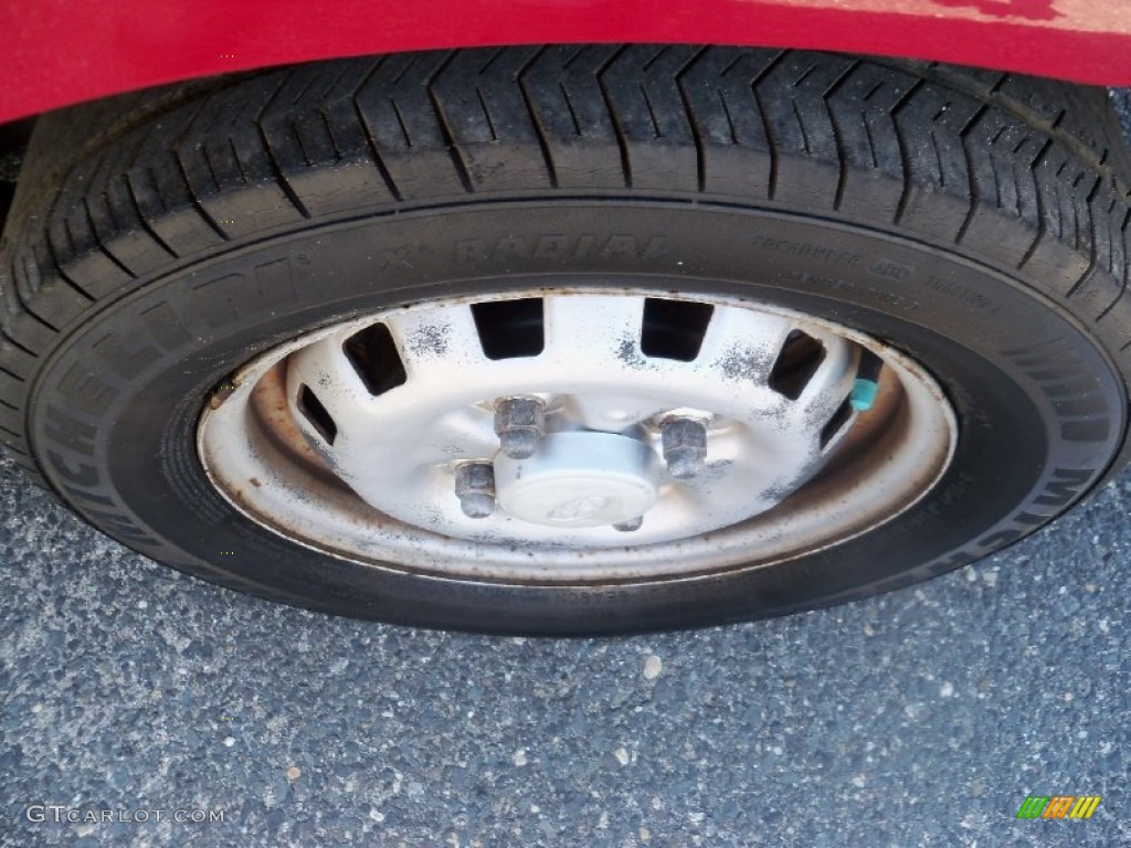 1999 Hyundai Accent L Coupe Wheel Photo #68770489
