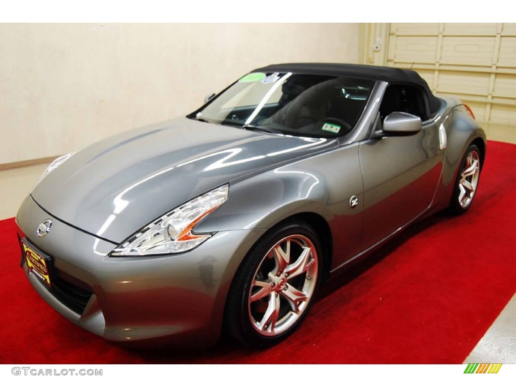 Gun Metallic 2011 Nissan 370Z Sport Touring Roadster Exterior Photo #68773043