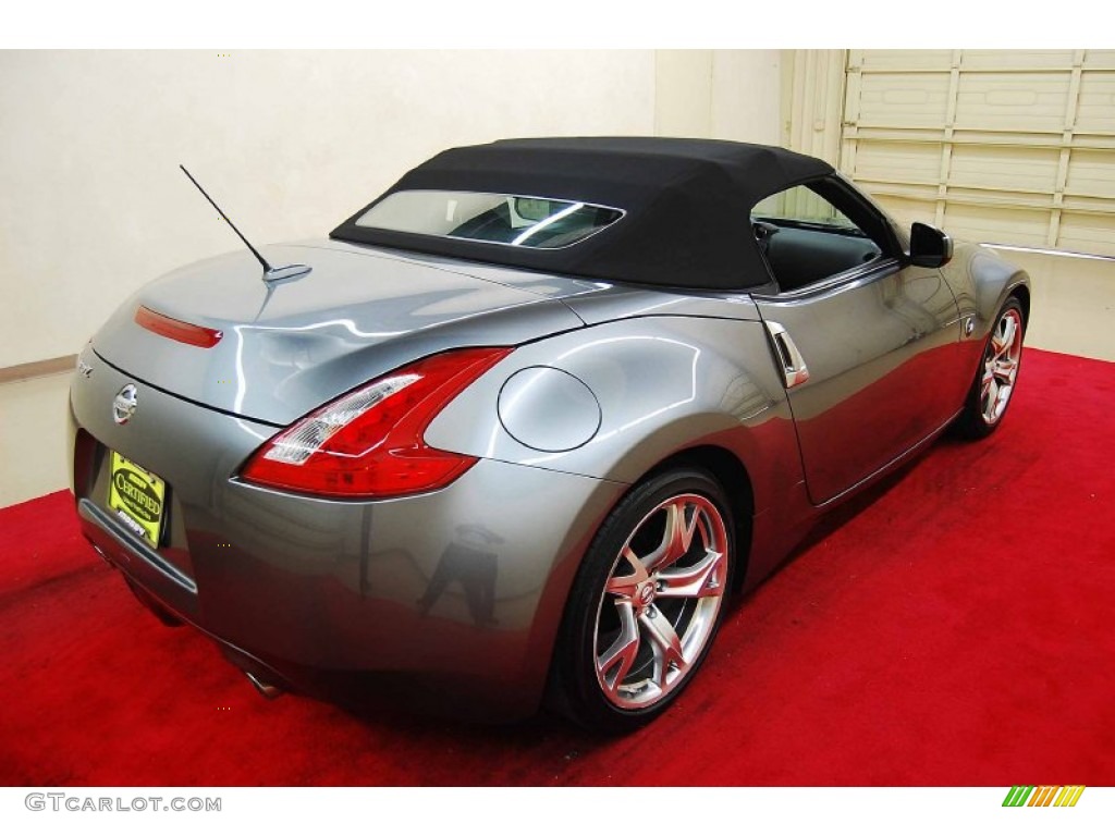 2011 370Z Sport Touring Roadster - Gun Metallic / Black photo #6