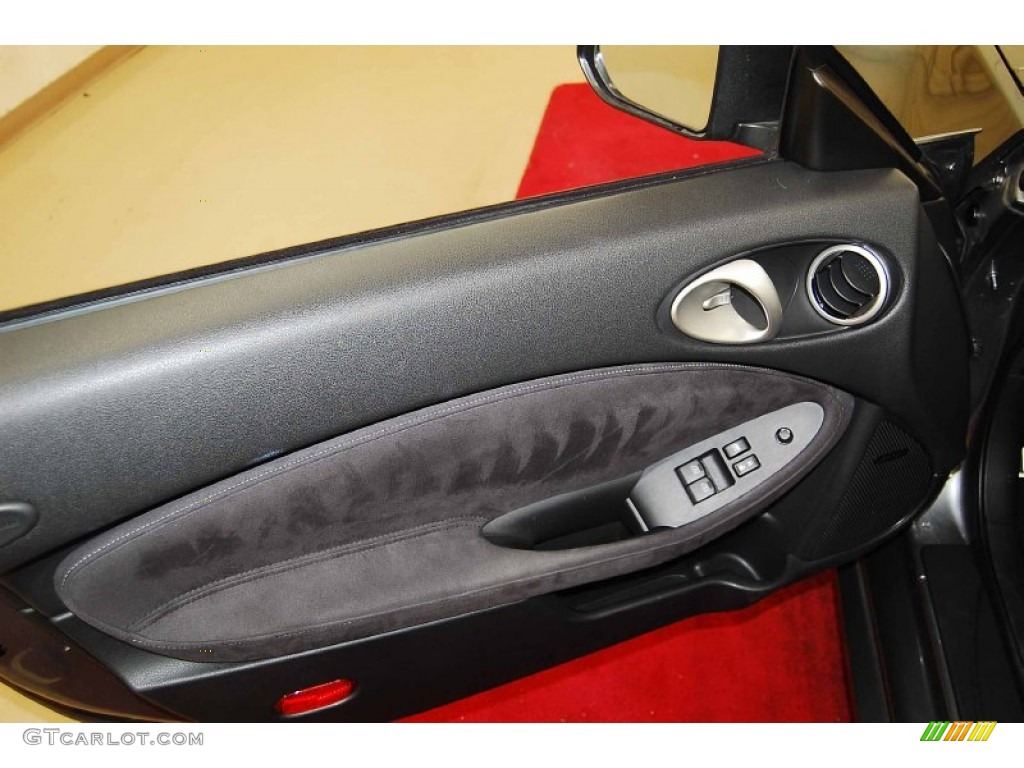 2011 Nissan 370Z Sport Touring Roadster Black Door Panel Photo #68773100