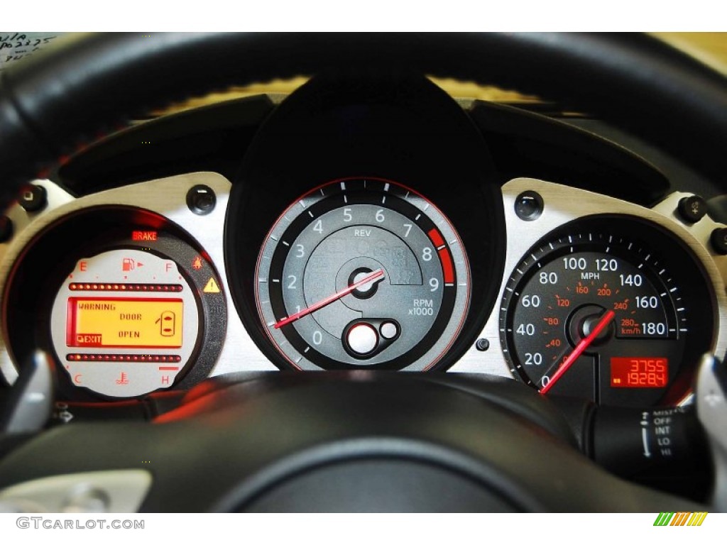 2011 Nissan 370Z Sport Touring Roadster Gauges Photo #68773190