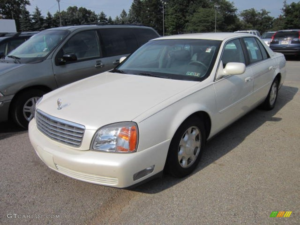 White Diamond 2001 Cadillac DeVille Sedan Exterior Photo #68773511