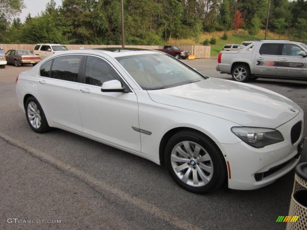 2010 7 Series 750Li xDrive Sedan - Alpine White / Oyster Nappa Leather photo #1