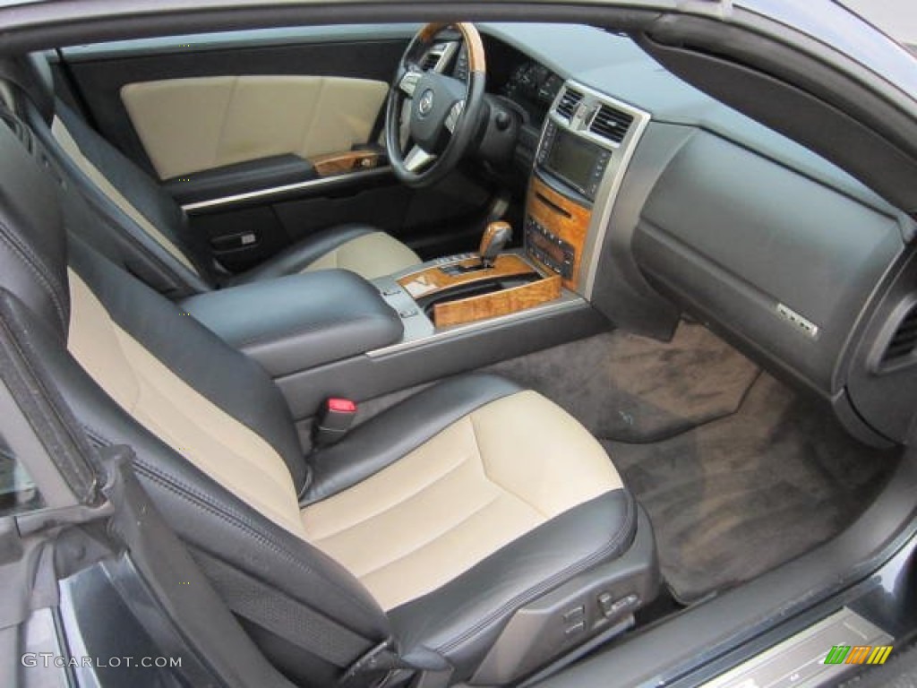 Ebony/Cashmere Interior 2009 Cadillac XLR Platinum Roadster Photo #68774141