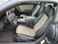 2009 Cadillac XLR Ebony/Cashmere Interior Front Seat Photo