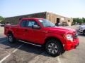 2012 Race Red Ford F150 STX SuperCab 4x4  photo #1