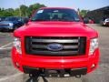 2012 Race Red Ford F150 STX SuperCab 4x4  photo #6
