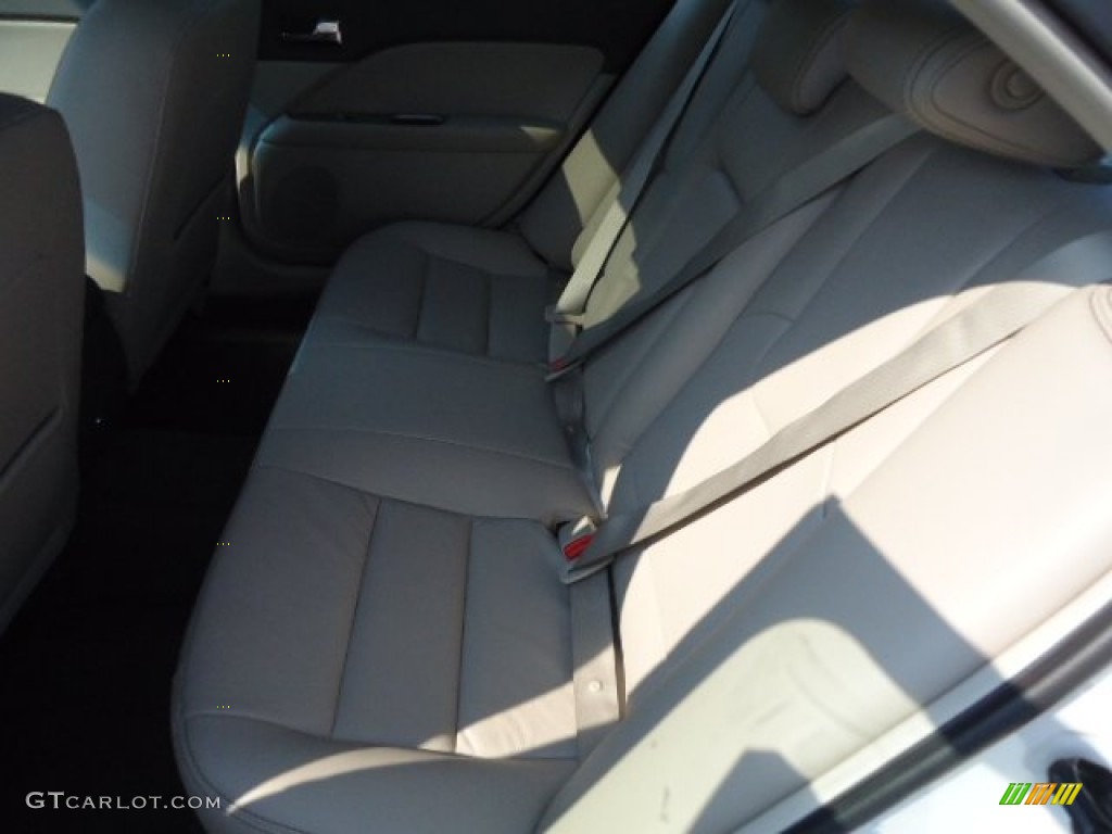 2012 Fusion SEL V6 AWD - White Suede / Medium Light Stone photo #9