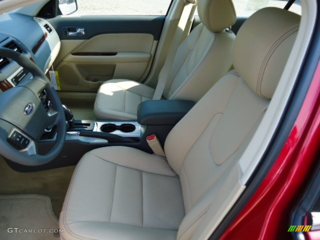 Camel Interior 2012 Ford Fusion SEL Photo #68775359