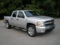 Sheer Silver Metallic - Silverado 1500 LT Crew Cab Photo No. 1