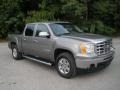 Front 3/4 View of 2009 Sierra 1500 Hybrid Crew Cab 4x4