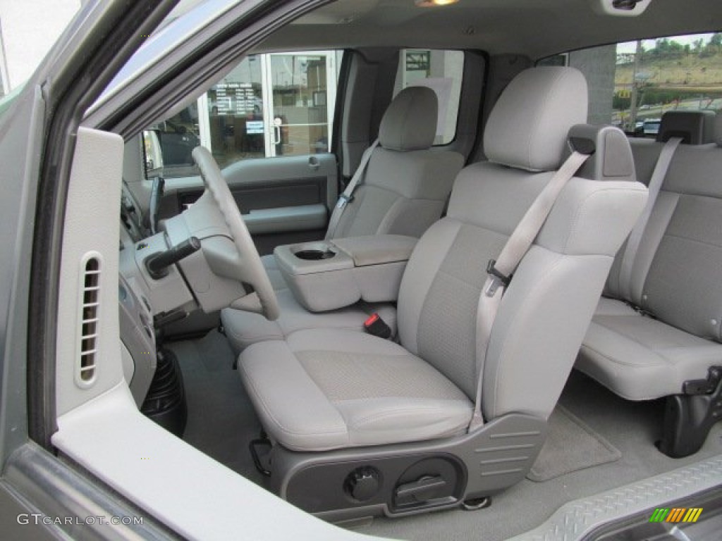 Medium Flint Interior 2006 Ford F150 XLT SuperCab 4x4 Photo #68776715