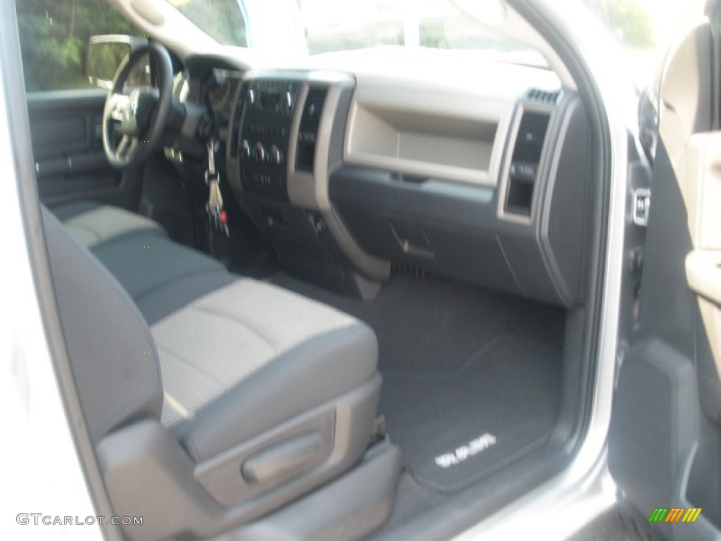 2012 Ram 1500 Express Regular Cab - Bright Silver Metallic / Dark Slate Gray/Medium Graystone photo #5