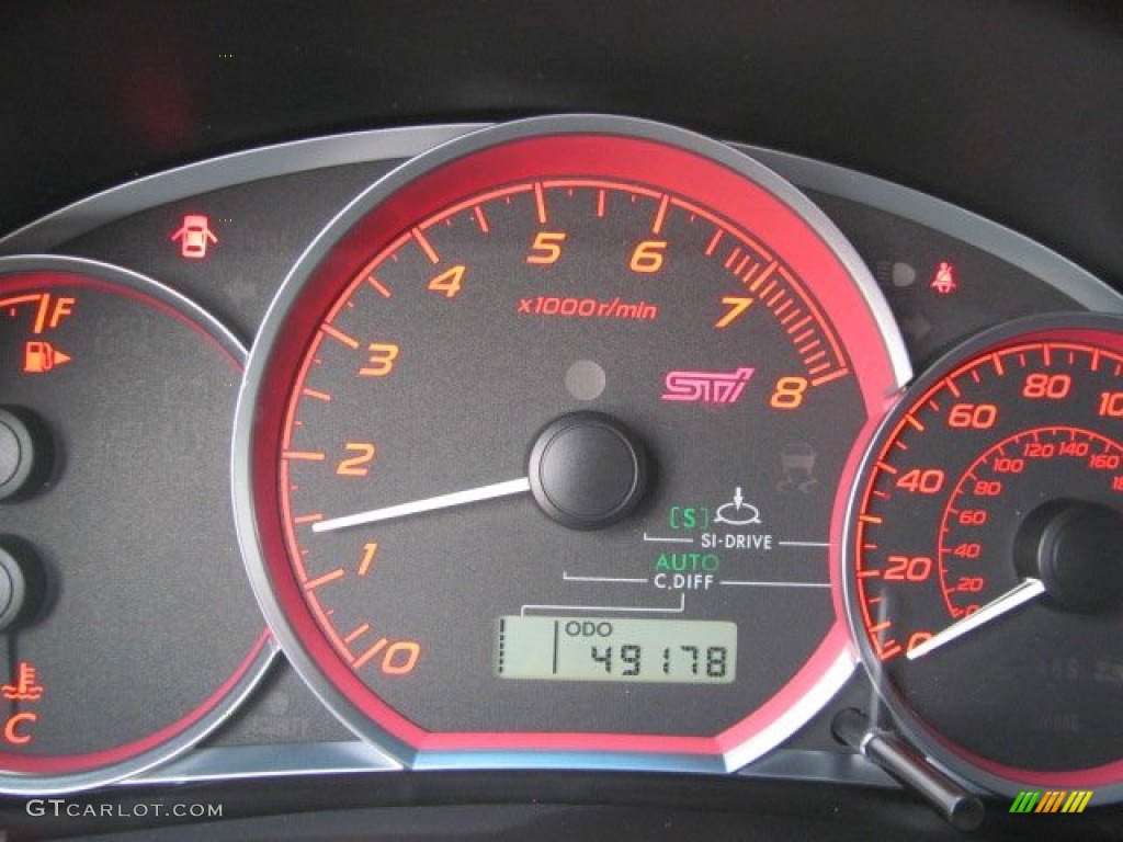 2008 Subaru Impreza WRX STi Gauges Photos