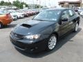 2008 Obsidian Black Pearl Subaru Impreza WRX Sedan  photo #3