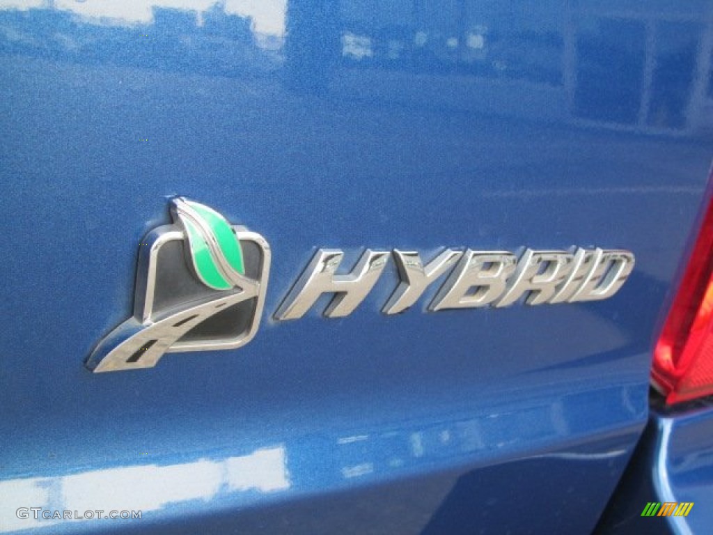 2008 Escape Hybrid 4WD - Vista Blue Metallic / Stone photo #3