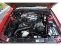 2000 Laser Red Metallic Ford Mustang V6 Coupe  photo #36