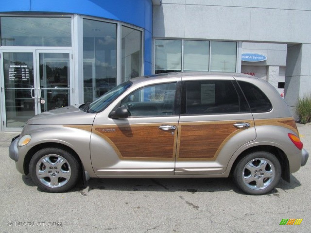 2002 PT Cruiser Touring - Light Almond Metallic / Taupe photo #3