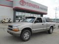 Light Pewter Metallic 2001 Chevrolet S10 LS Extended Cab 4x4