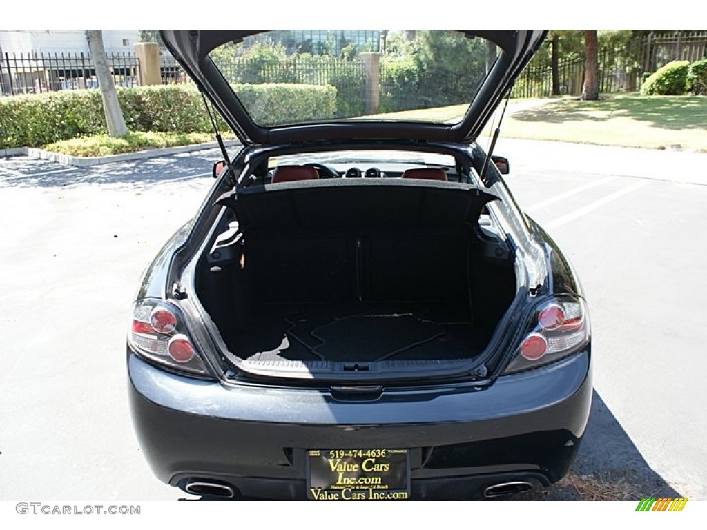 2007 Tiburon SE - Black Pearl / Black/Red photo #15