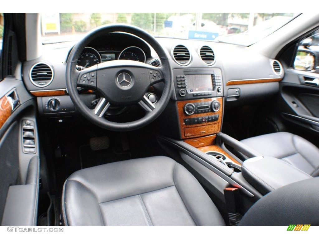Black Interior 2008 Mercedes-Benz GL 320 CDI 4Matic Photo #68780396