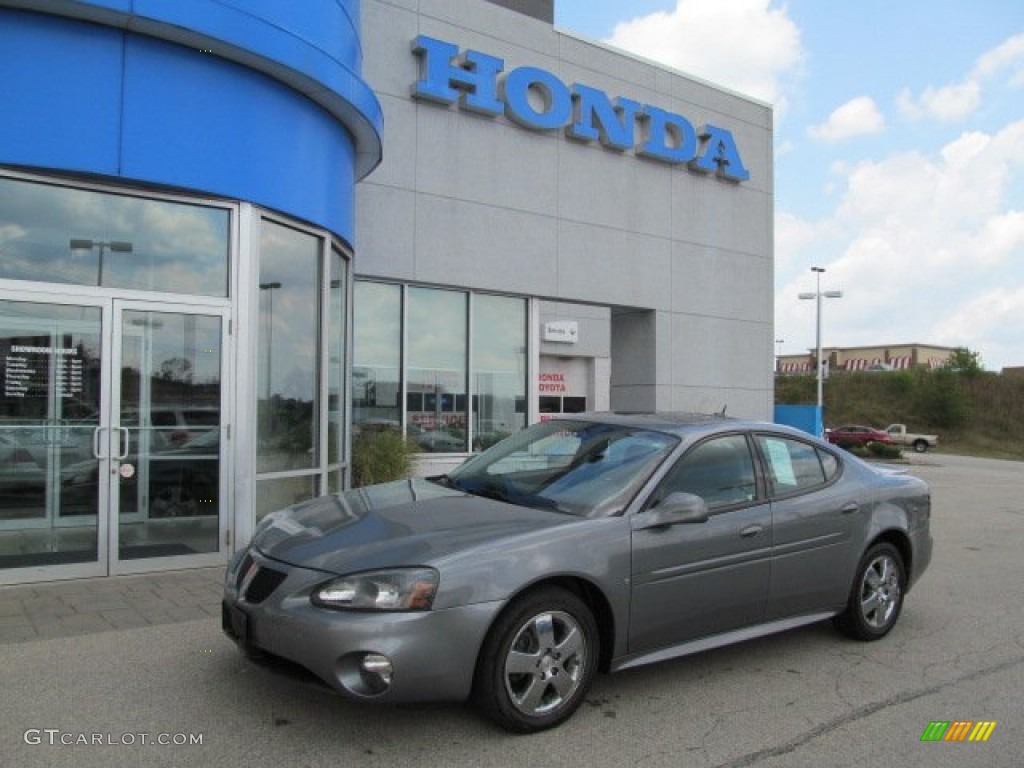 2007 Grand Prix GT Sedan - Shadow Gray Metallic / Ebony photo #1