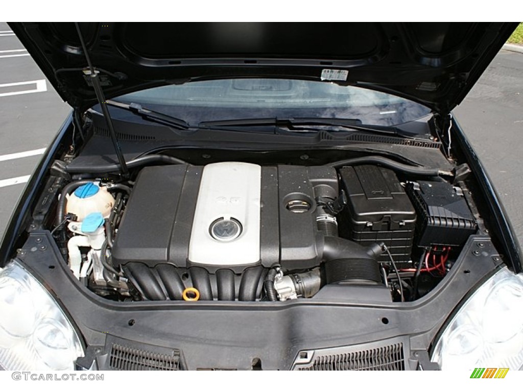 2007 Volkswagen Jetta 2.5 Sedan 2.5 Liter DOHC 20 Valve 5 Cylinder Engine Photo #68781329